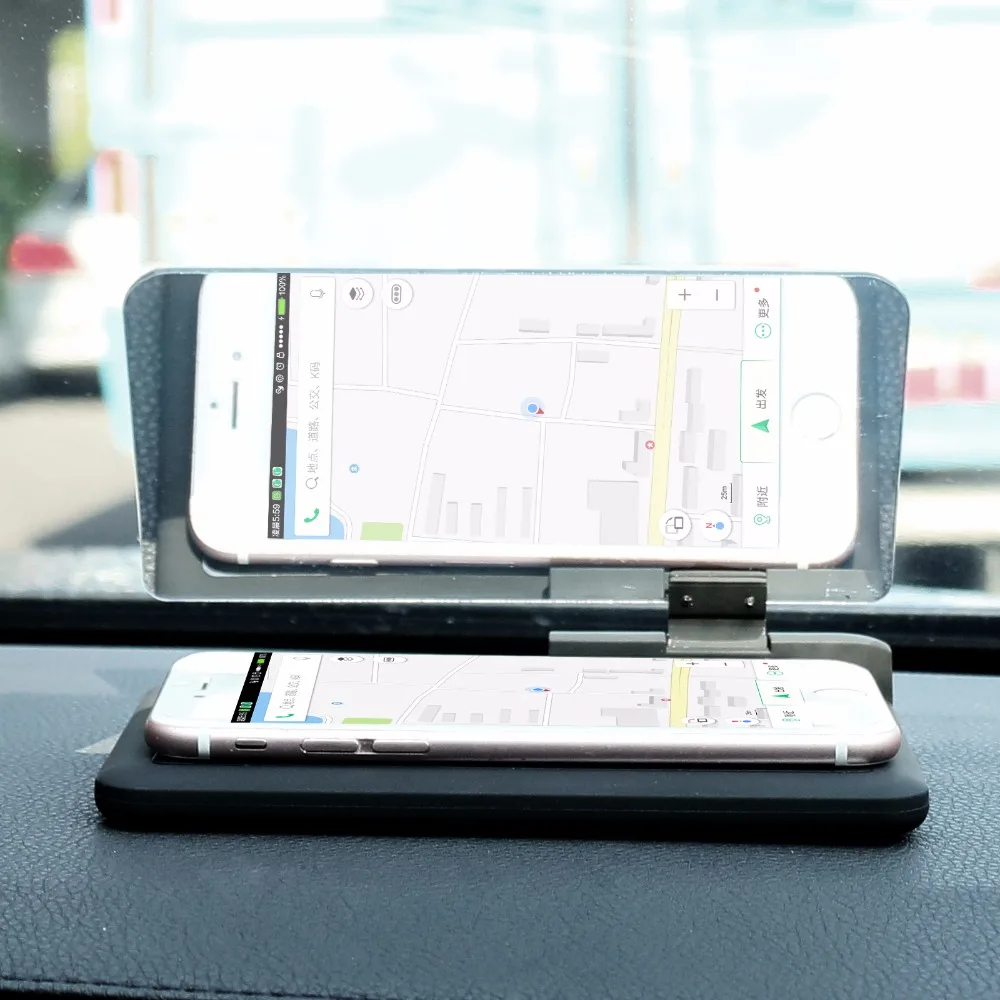 Универсальный смартфон проектор HUD Дисплей Держатель Автомобильный gps навигатор