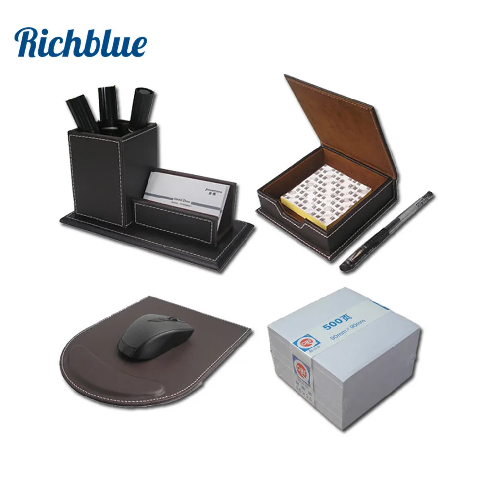 4 шт./компл. искусственные настольные наборы канцелярские принадлежности