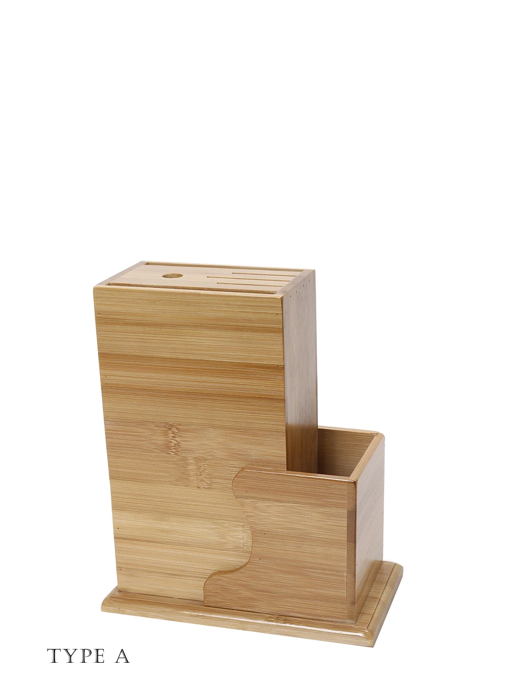 Многофункциональная бамбуковая подставка под ножи Бамбуковая стойка для