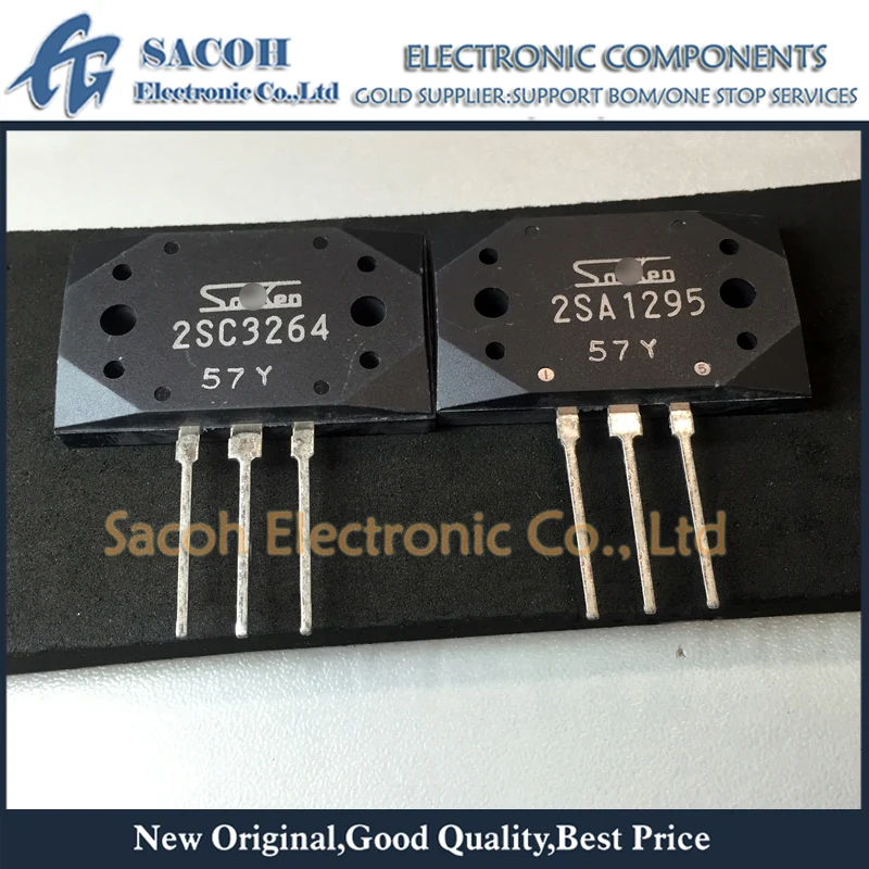 Новый экземпляр партия из 5 пар (10 шт.) в партии 2SA1295 A1295 + 2SC3264 C3264 MT 200 кремния
