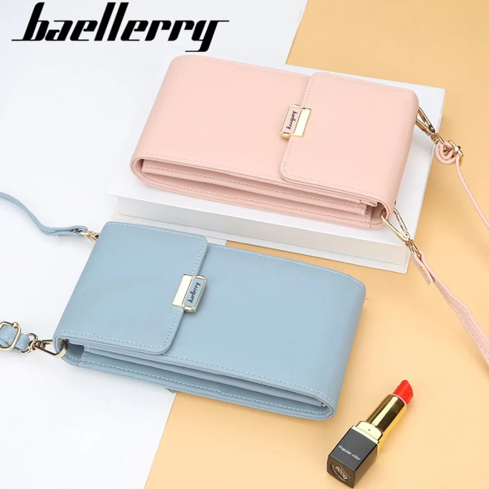 Кошельки для женщин baellerry карманный многофункциональный женский длинный PU