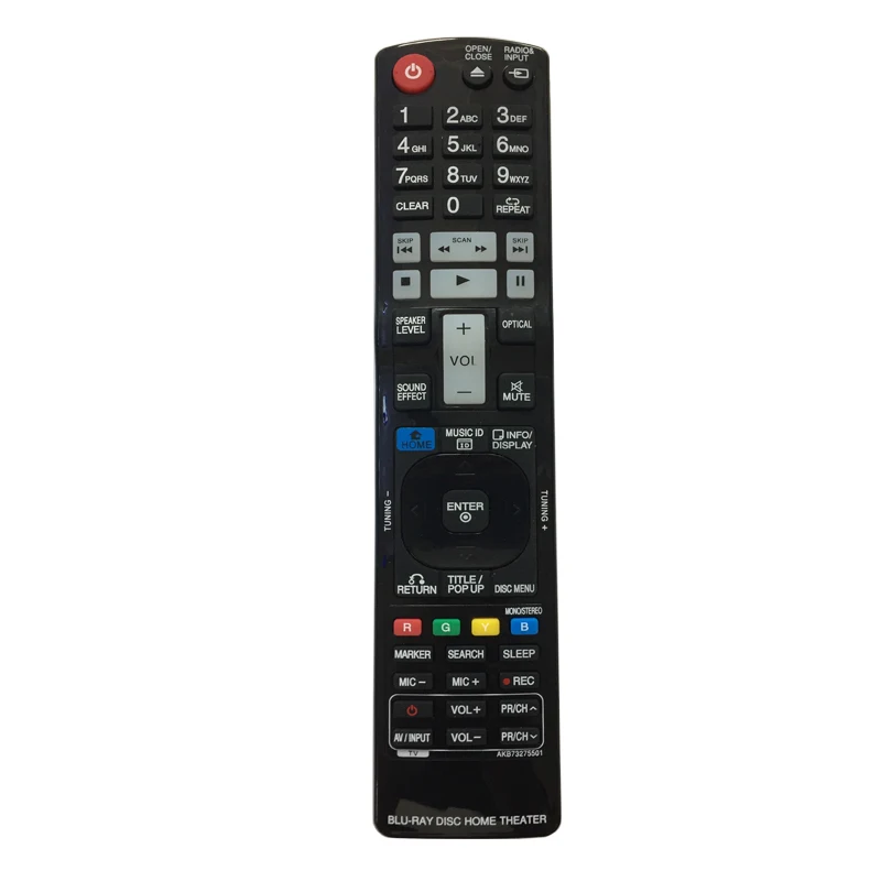 

New remote control AKB73275501 suitable for LG BLU-RAY DISC HOME THEATER AUDIO