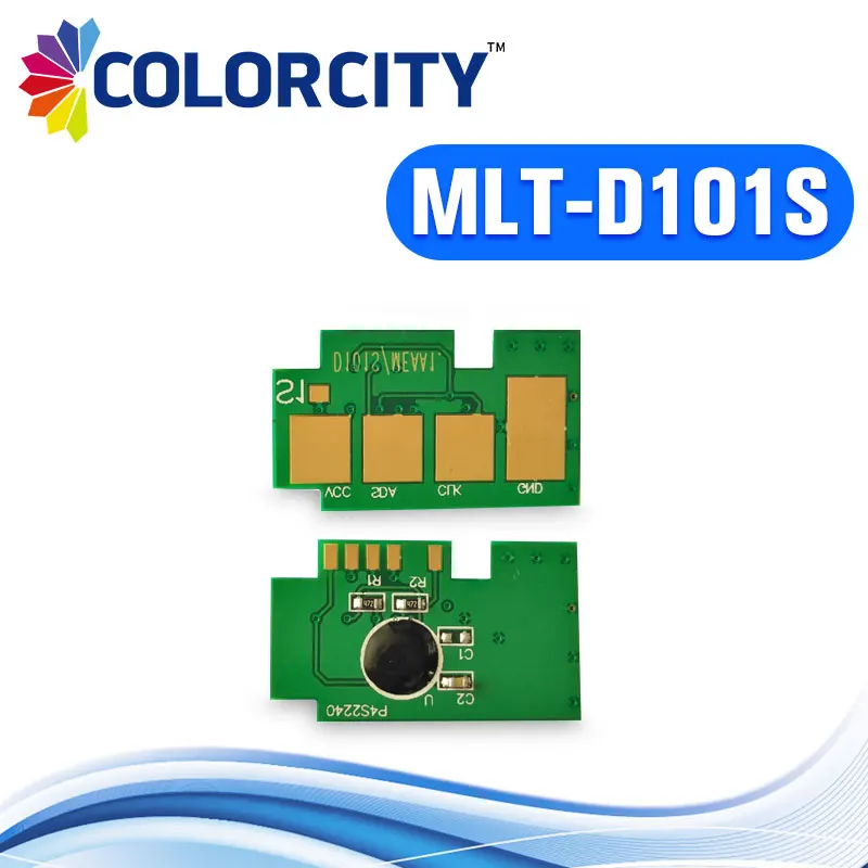 2 шт. MLT D101S тонер картридж чип для Samsung mlt d101s ML 2160 2162 2165 2167 2168W SCX 2168 3400 3405FW 3405