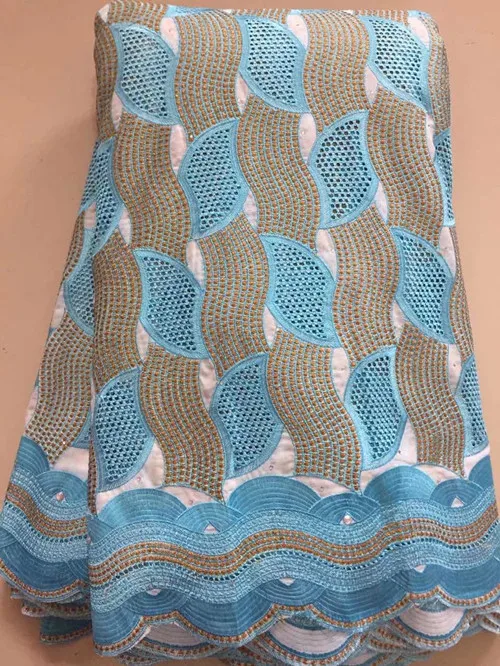 African Lace Fabric With Stones French Net Ankara Life Style Mesh Voile Guipure Dress Material For Wedding | Дом и сад
