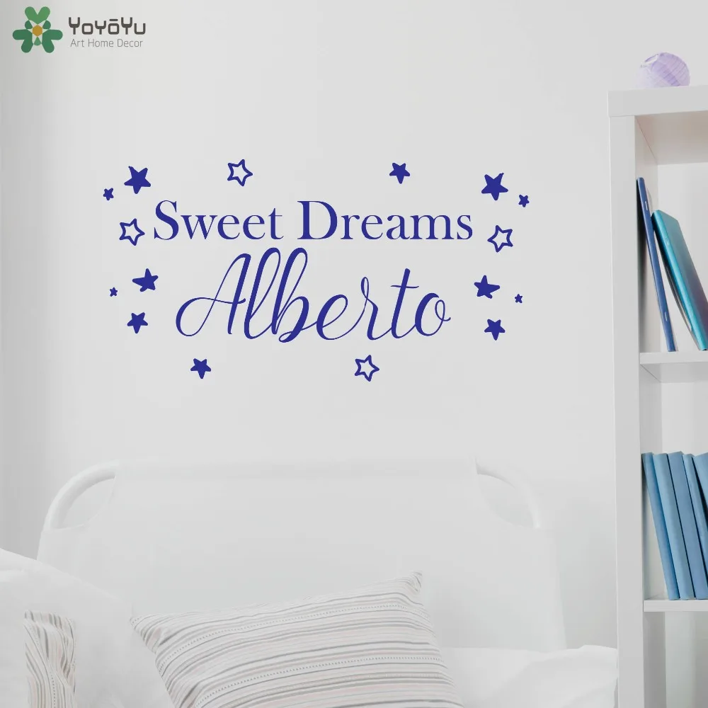 Настенные виниловые Стикеры Sweet Dream SY335 наклейки на стену для детской комнаты