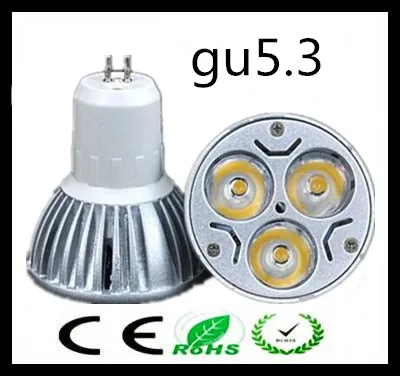 1 шт. супер яркие 9 Вт 12 15 GU5.3 светодиодные лампы 110 В 220 с регулируемой яркостью