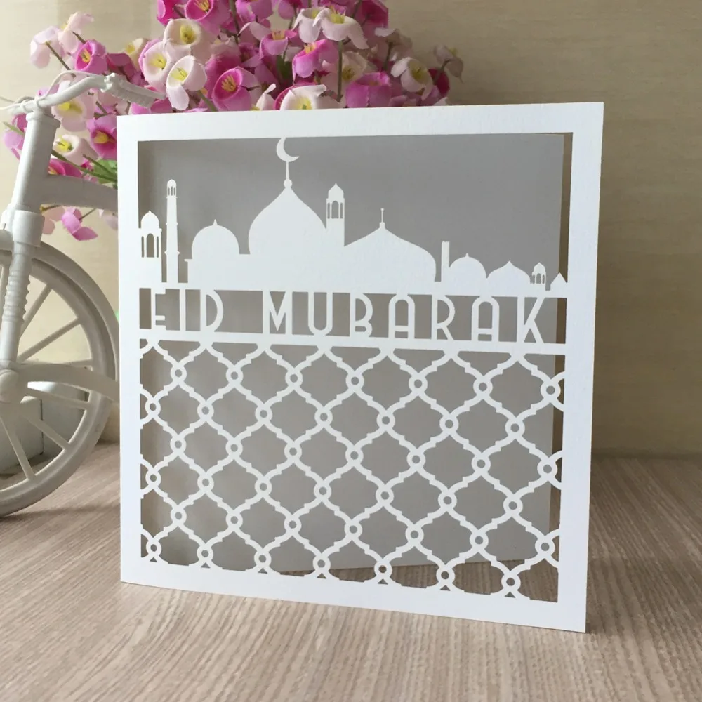 40 шт. жемчужная бумага для рукоделия Рамадан ИД Мубарак тематическое украшение