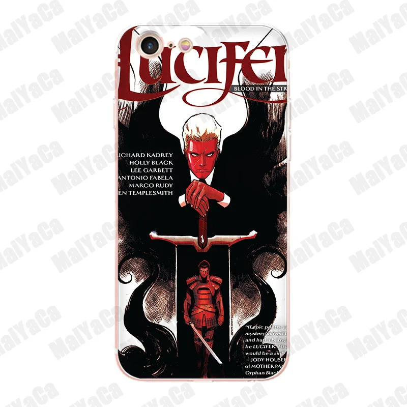 MaiYaCa lucifer ТВ серии постер Diy роскошные высококачественные мягкие чехлы для