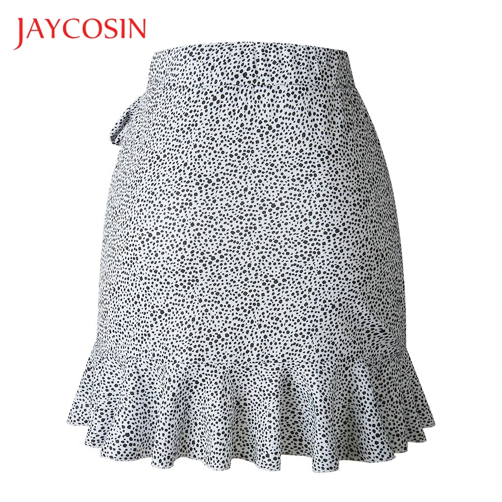 Женская вечерняя юбка JAYCOSIN повседневная короткая из полиэстера с высокой талией