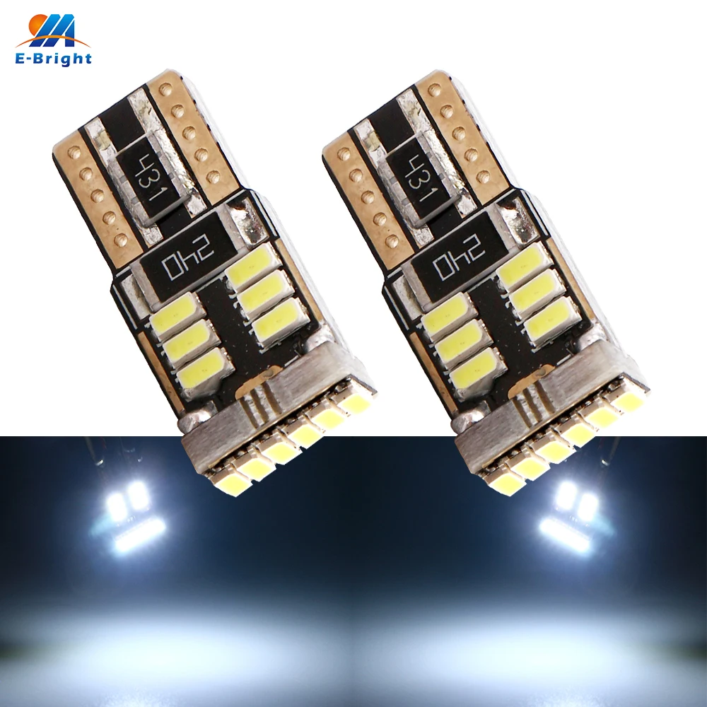 10-100PCS T10 Canbus 3014 18 SMD Led Chips No Error W5W Bulbs Clearance Wedge Lights Auto Car door Light | Автомобили и мотоциклы