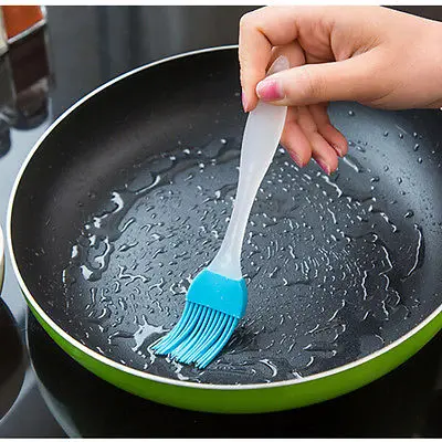 1X Silicone Cleaner Brush kitchen wash tool Bread Pastry Tool Oil Basting Color sent by random | Дом и сад