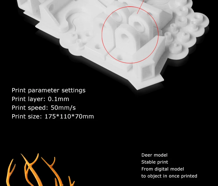 12 шт./лот JGAURORA A5S 3d принтер DIY наборы, печать, отключение питания, нити, обнаружение 3D Drucker с питанием