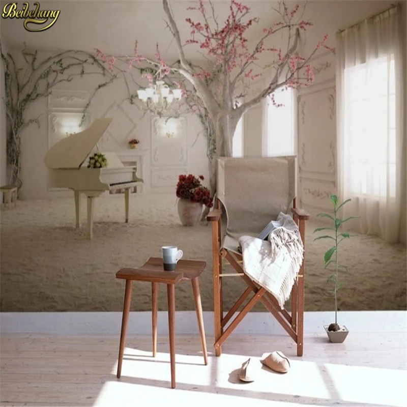 Настенные 3d обои beibehang на заказ для декора телевизора дивана фотообои стен 3 d пола