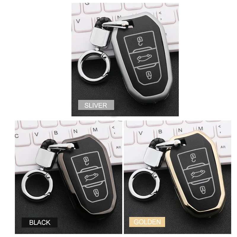 Цинковый сплав+ световой кожаный чехол Key автомобилей для peugeot 508 301 2008 3008 408 5008 Citroen C4 кактус C5 C3 C4L случае ключ