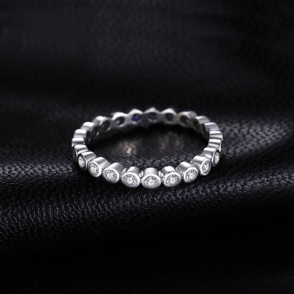 Jewelrypalace серебро 925 пробы кольца кубического циркония Jewelry CZ стекируемые Вечность кольцо наборы для ухода за кожей модные женские туфли Подарки