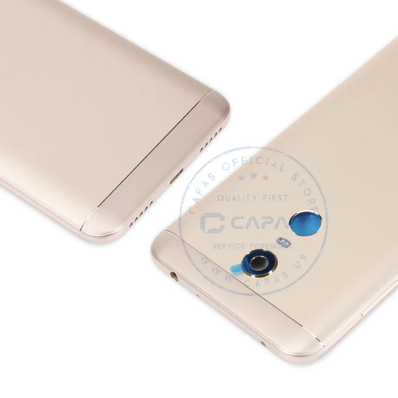 Для Xiaomi Redmi 5 Plus задняя крышка корпус Металлическая Задняя крышка батареи+ стекло камеры+ ключ для боковой кнопки запасные части