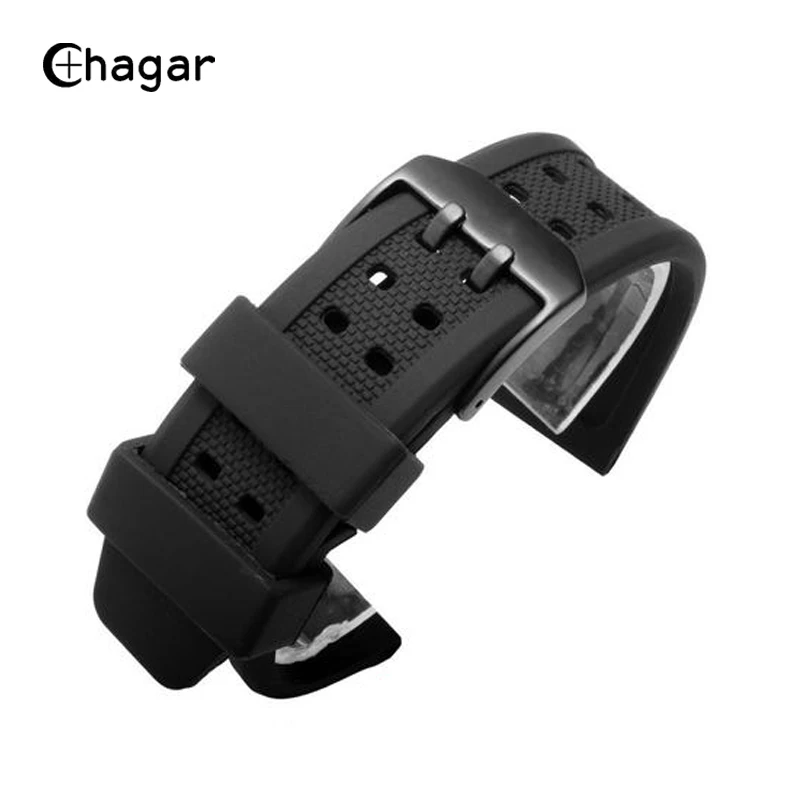 Soft Silicone Rubber Watch Strap 22mm 23mm Military Diving Sports Watch Band Bracelet For Luminox Strap Accessories Mens