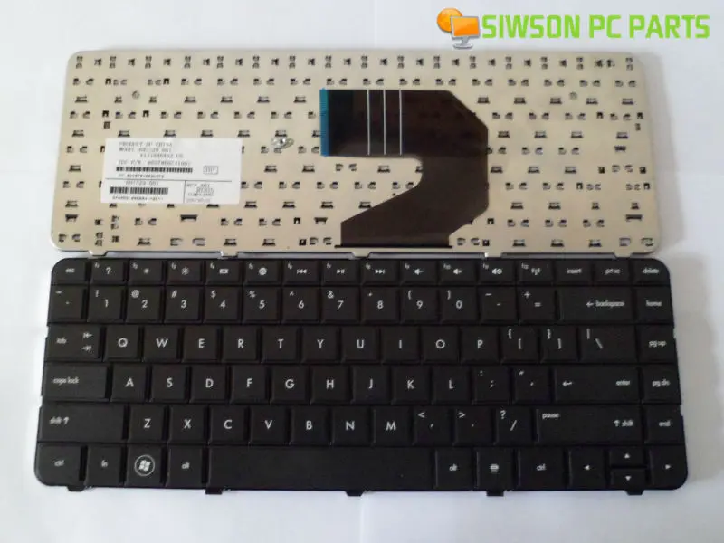 

Laptop Keyboard US Replacement for HP CQ43 CQ57 CQ58 697529-001 633183-001 636191-001 Black