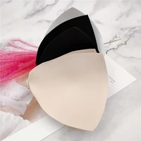 50pairslot triangle sponge bra pads push up breast enhancer removeable bra padding inserts cups for swimsuit bikini wholesale