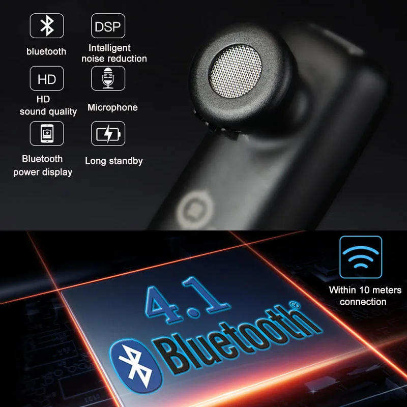 Новая оригинальная гарнитура Huawei AM04S Bluetooth 4 1 для P12 P10 Honor iPhone X высокого качества HD