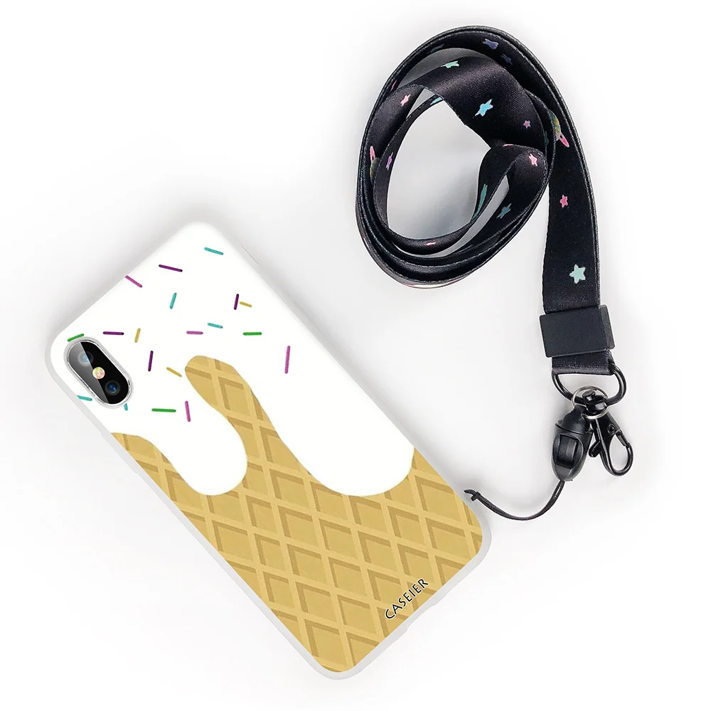 Чехол CASEIER для iPhone 7 X XR XS MAX 8 6 6S Plus летние стильные чехлы 5 5S SE задняя крышка
