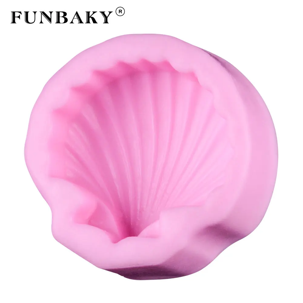 FUNBAKY силиконовая форма для мыла в виде раковины океана детская свечная ручной