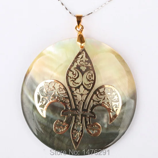 Новинка! 1 комплект круглые подвески и серьги с узором |