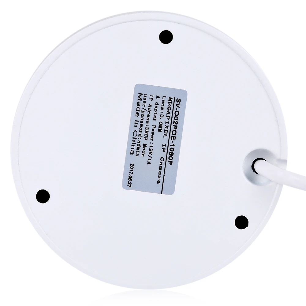 Sv3c sv-d02poe 1080 P FHD купольная POE IP Security Камера Indoor Открытый антивандальные IP66