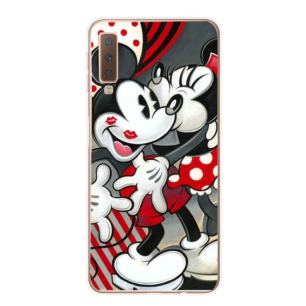 Прозрачный Чехол для samsung Galaxy A40 A50 A30 A20 A70 A10S A7 чехол Чехол fundas capa coque для samsung 40 30 20 50 10S Funda - Цвет: Прозрачный