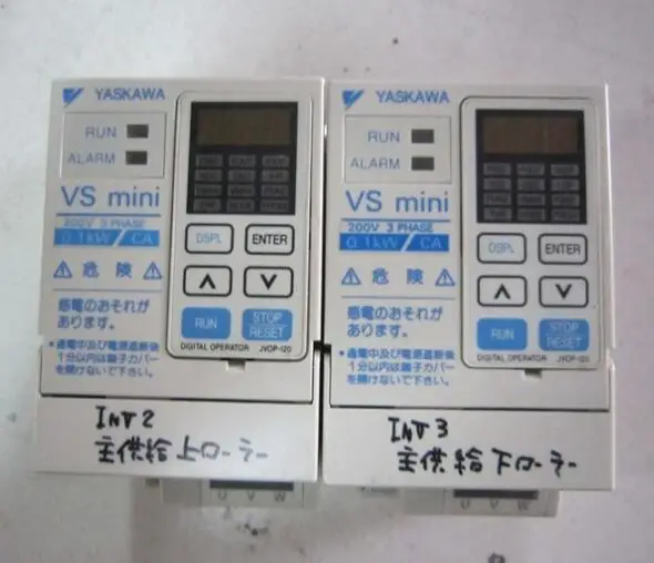 

Inverter CIMR-XCAA20P1 0.1K 220V , Used one , 90% appearance new , 3 months warranty , fastly shipping