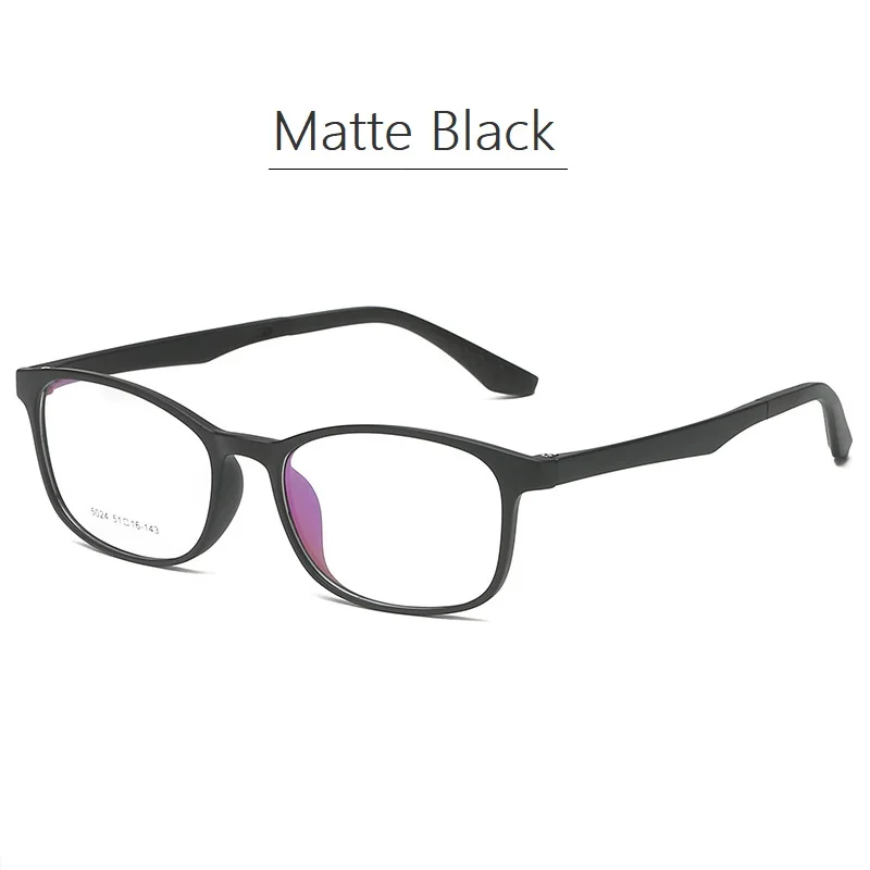 TR90 Eye glass es Frame для Женщин Художественная художественная стеклянная рамка ретро-винтажная может сочетаться с близоруким оптическим рецептурным стеклом es - Цвет оправы: Matte Black