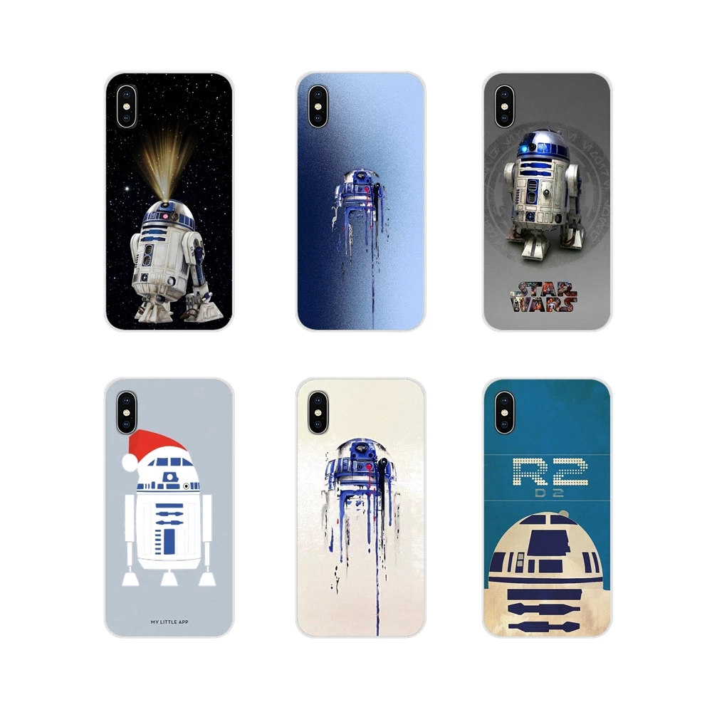 Модные Звездные войны R2D2 робот для Samsung Galaxy A3 A5 A7 J1 J2 J3 J5 J7 2015 2016 2017 аксессуары чехлы