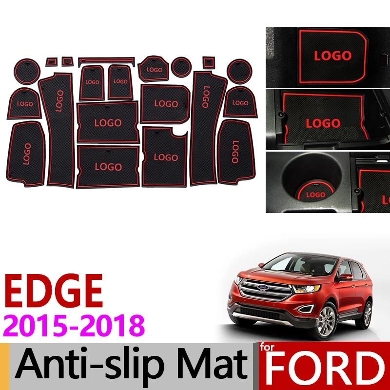 20 шт. резиновые противоскользящие подставки под ворота для Ford EDGE Endura 2015 2016 2017