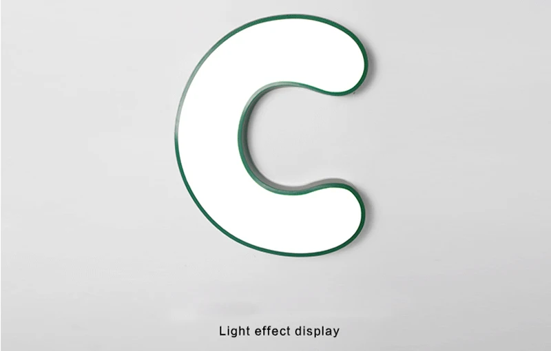 Современный Креативный красочный Железный светодиодный потолочный светильник