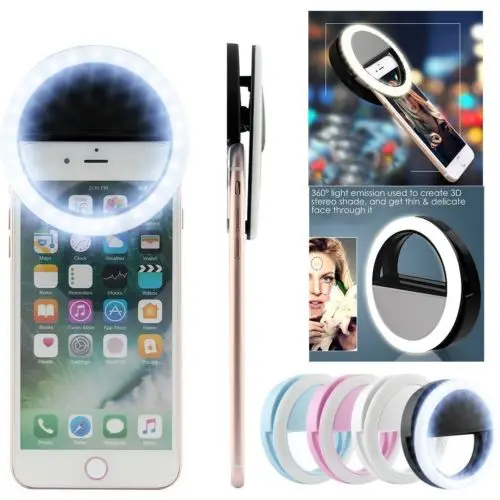 Светодиодная вспышка для макияжа чехол селфи Asus ZenFone 4 Selfie ZB553KL V V520KL / ZS551KL Z01GD ZE554KL
