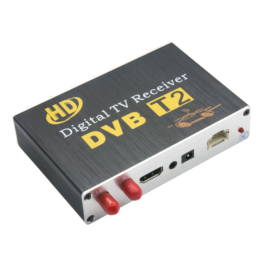 DVBT DVB T цифровая ТВ приставка с двойным тюнером ресивер для головного блока Android
