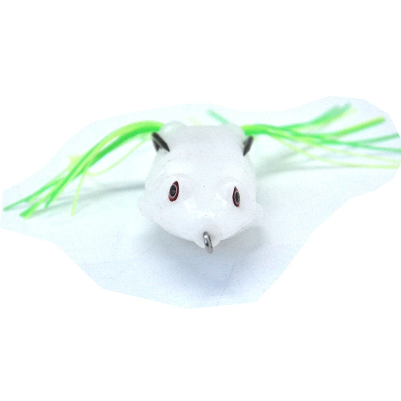 Рыболовные приманки OLOEY Soft Ray Frog с металлическими блестками приманка для воды 9-12 г