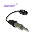 Универсальный односторонний адаптер Biurlink для автомобильной радиоантенны от производителя, внешний кабель Fakra, автомобильный стерео DVD-плеер, Проводная антенна Fakra