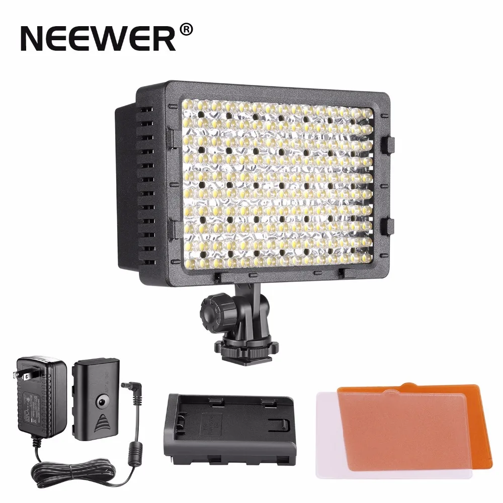 NEEWER 160 LED CN с регулируемой яркостью ультра высокой мощности панель цифровая