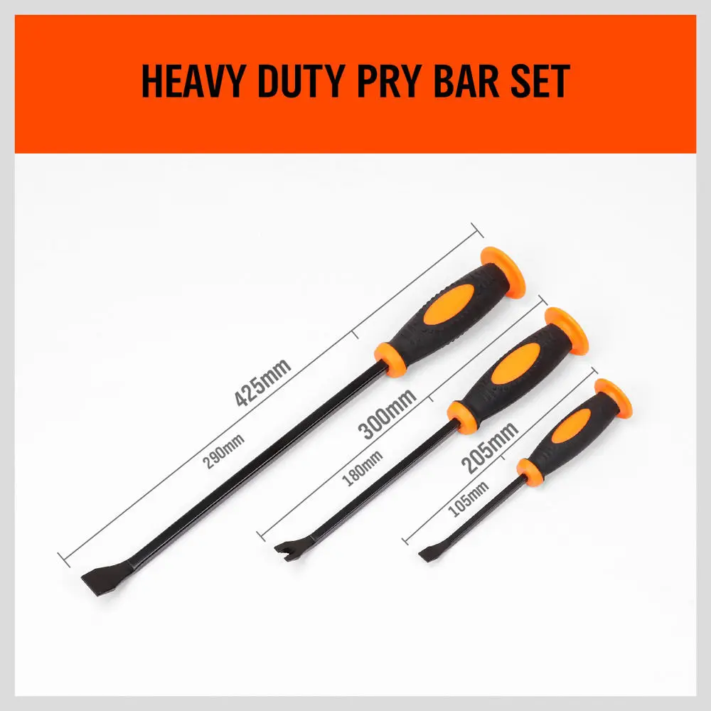 HORUSDY 3 шт. монтир инструмент лом Heavy Duty лом Strike Кепки гвоздодер долото Инструменты для ремонта автомобилей удаления ручной инструмент