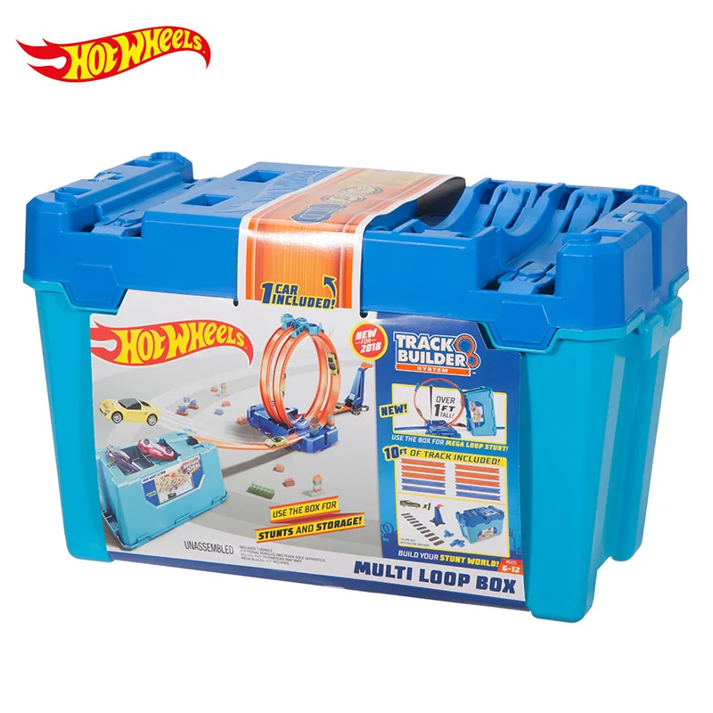 Новинка оригинальный контейнер Hot Wheels разные виды подходящих треков