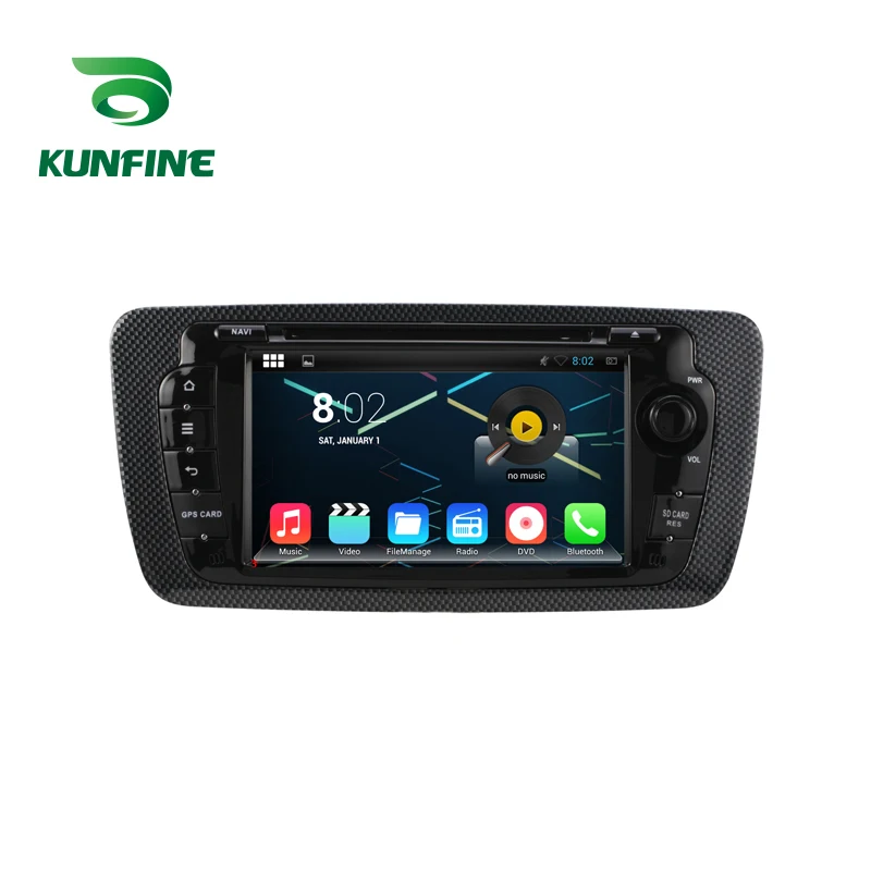 KUNFINE Android 7 1 четырехъядерный 2 Гб Автомобильная dvd навигационная система плеер