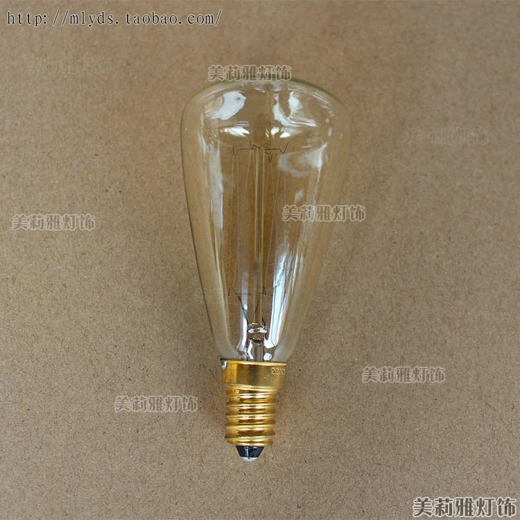 Лампа Эдисона в стиле ретро E27 40 Вт 2 шт.|ampoules decoratives|edison lamp retrobombillas vintage |