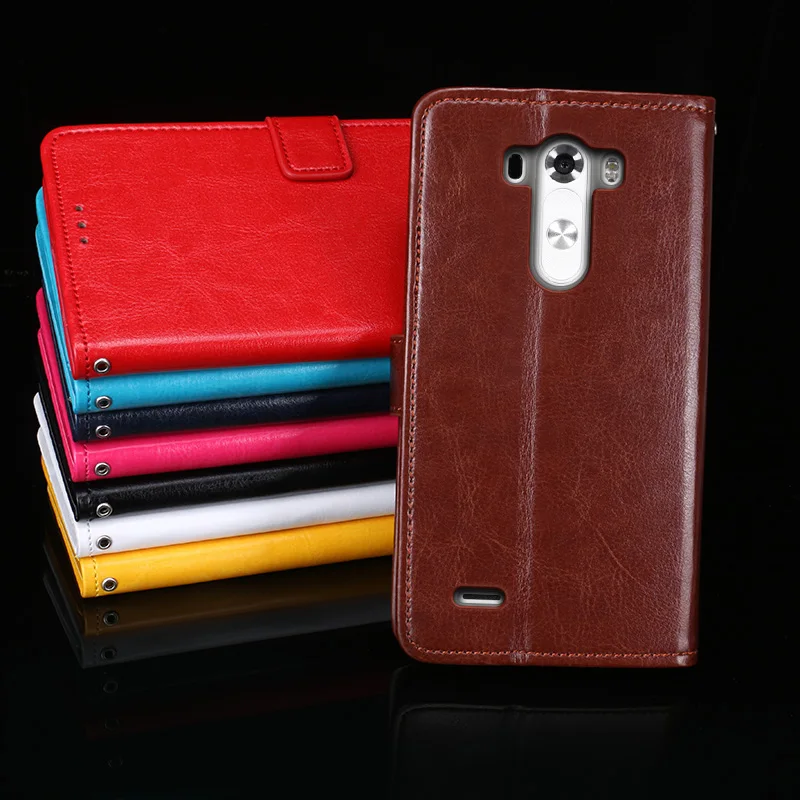 Для LG G3 кошелек чехол с слот для карт Роскошный из искусственной кожи Coque Fundas