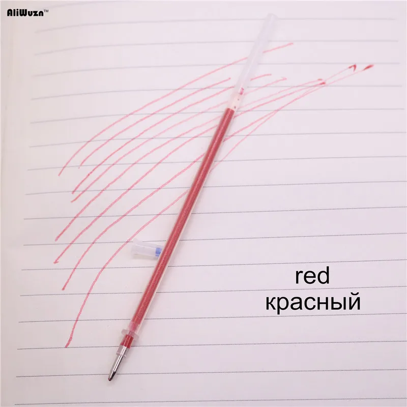 20 шт, цветные гелевые ручки, флуоресцентные, сменные, 1,0 мм, наконечники для ручек, Длина 129 мм, в форме пули, гладко пишут, студенческие канцелярские товары, магазин