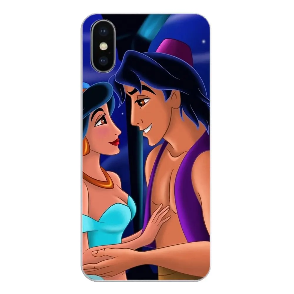 Капа Аладдин и Принцесса Жасмин силиконовый чехол сумка для Huawei Honor 5A LYO-L21 Y6 II Compact