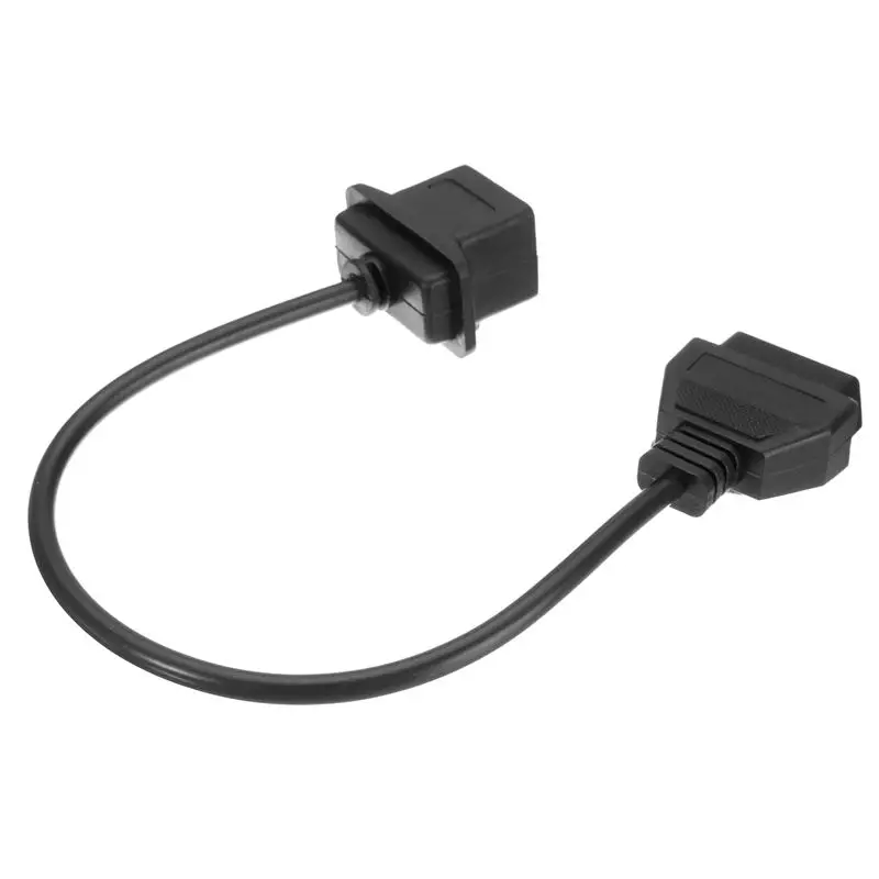 Коннектор OBD/OBD2 для Chrysler 6 Pin OBD к OBD2 проверка адаптера двигателя считыватель кодов
