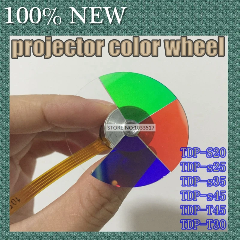 

New original projector color wheel for toshiba TDP-S20 TDP-s25 TDP-s35 TDP-s45 TDP-T45 TDP-T30