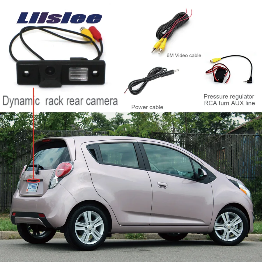Liislee для Chevrolet Chevy Spark 2009 2010 2011 2012 автомобильная парковочная камера заднего вида