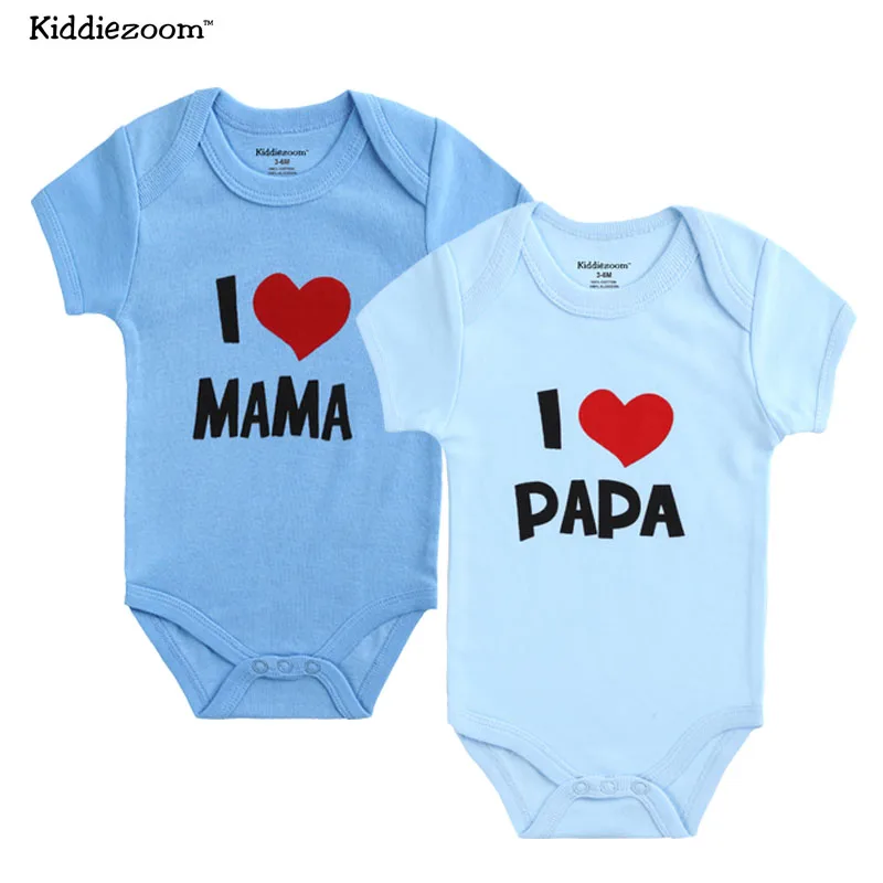 Детский комбинезон с коротким рукавом Kiddiezoom 2 шт./лот детская одежда унисекс